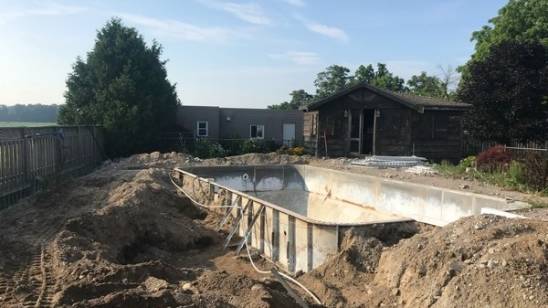 Before Pool Construction